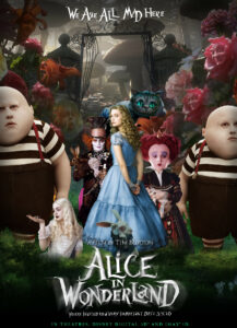 Alice In Wonderland อลิซในแดนมหัศจรรย์ (2010) ดูหนังแฟนตาซี